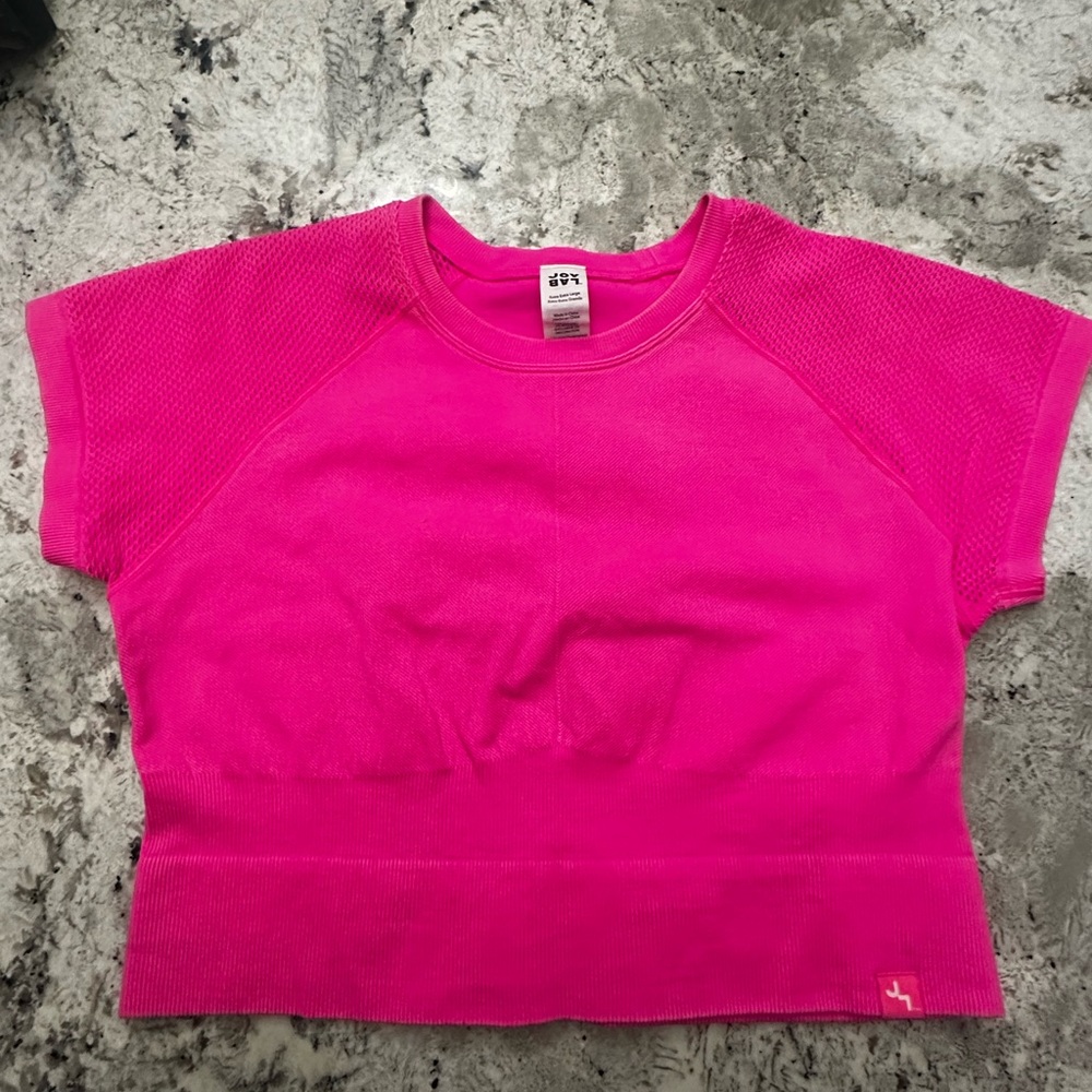 Joy Lab Pink Short Sleeve Top